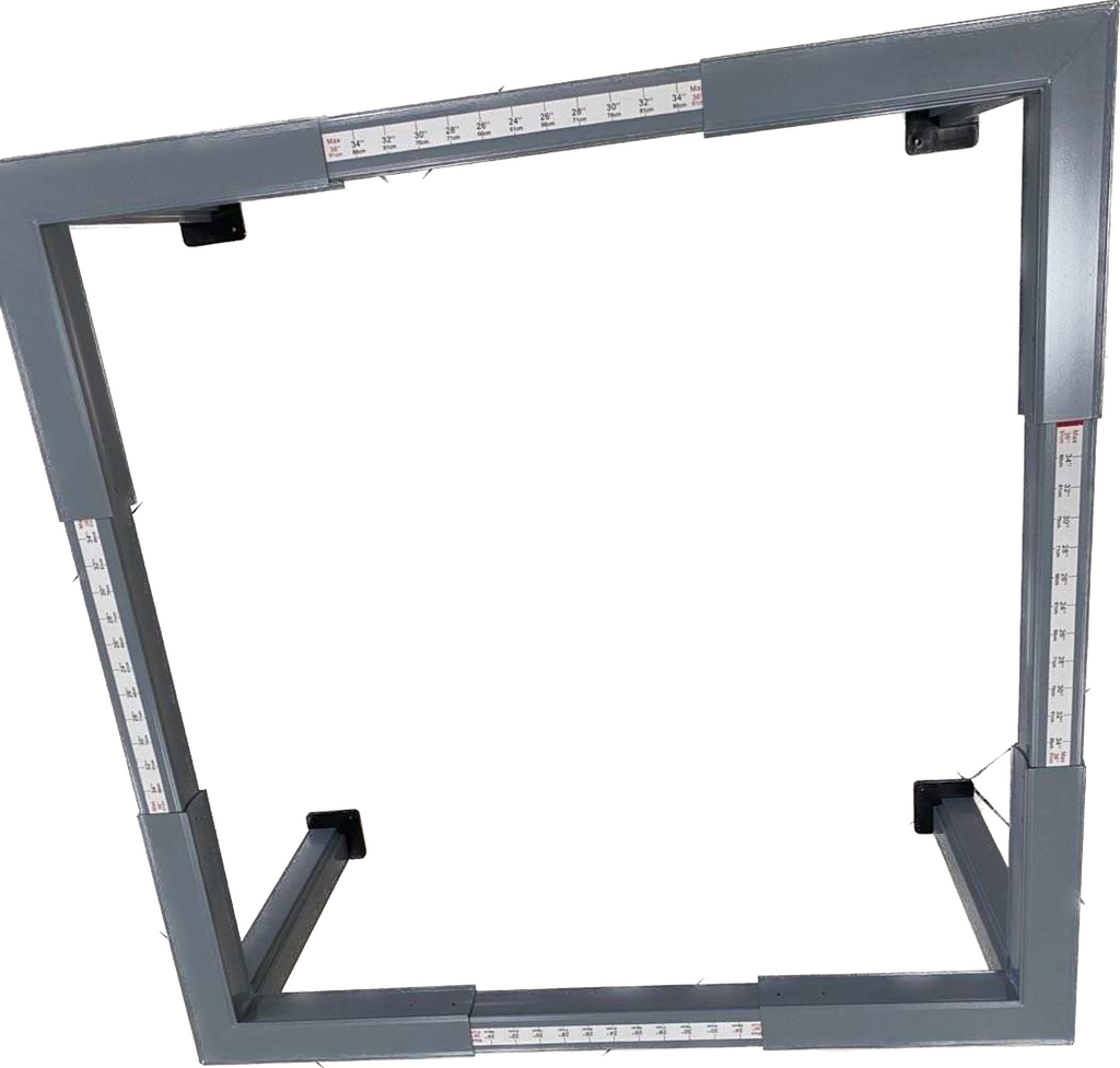 Toughstand Aluminum Heat Pump Snow Stand Adjustable from 24" to 38" Both Sides